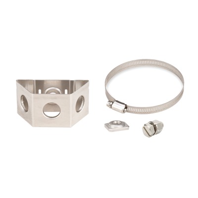 [TTS3-7515] Adaptador para Sujetadores Tipo Mariposa. Instalación en Tubo con Diámetro 0.75 a 1.5 Pulgadas (19.05 a 38.1 mm). Paquete de 10 Piezas