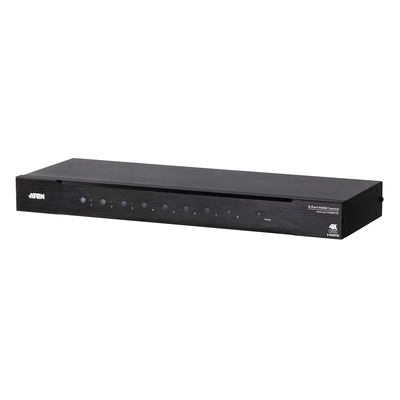 [VS0801HB] Switch HDMI | 8 Entradas x 1 Salida | Resolución True 4K 4:4:4 | Control RS-232 e IR | HDCP 2.2 | HDR10+ | Plug & Play 