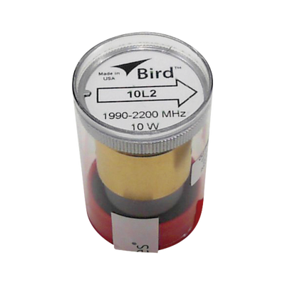 [10L2] Elemento de 10 Watt en linea 7/8" para Wattmetro BIRD 43 en Rango de Frecuencia de 1990-2200 MHz.