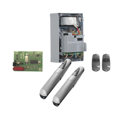 [KIT-AXO-3024] Kit de operadores AXO 3024 Para puertas Abatibles de hasta 3 Metros y 500 Kg de peso por hoja 