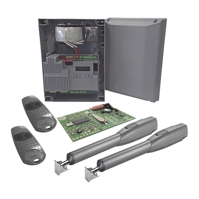 [KIT-ATS-080] Kit de Operadores ATS para Puertas Abatibles de hasta 5 Metros y 400 Kg / Uso Intensivo