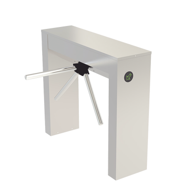 [700EN1S] Torniquete Trípode Bidireccional de Acero Inoxidable Con Indicadores de Paso / Para Aplicaciones de Interior y Exterior Protegido / Tipo Puente