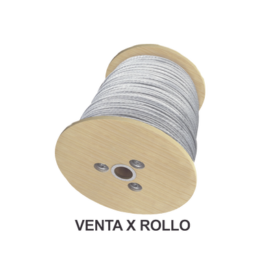 [S-RET-474CAM/2000] Cable de Retenida de 3/16", Resistencia 1293 Kg, 7 Hilos (Carrete de 2000 metros).