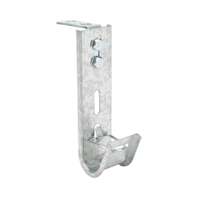 [CH-J25-EZ] Soporte (Gancho) tipo J-Hook, hasta 7 cables Cat6, ideal para soportar cableado en los espacios de manipulación al aire, Para instalación en interior