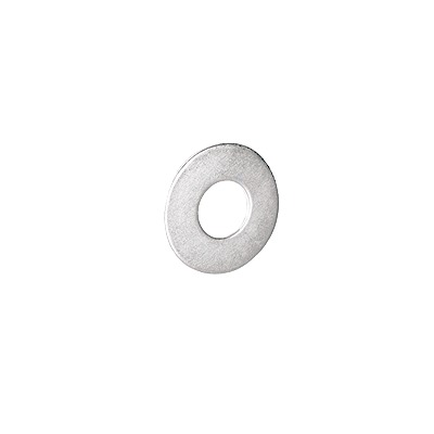 [CH-ARD-PL-6] Arandela plana galvanizada de 1/4", acabado Electro Zinc