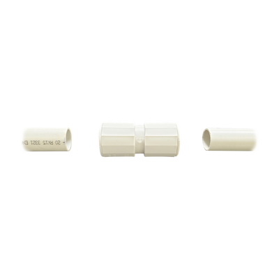 [DX-43-032] Manguito / Cople Morbidx IP67 libre de halógenos para unir tubería rígida de 32 mm (1 1/4) permite una instalación hermética no necesita pegamento 