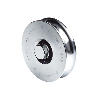 [1150-4525-001] 310 - Rueda de 8 cm SIN Soporte / Soporta hasta 200 kg / Canal Tipo "U"