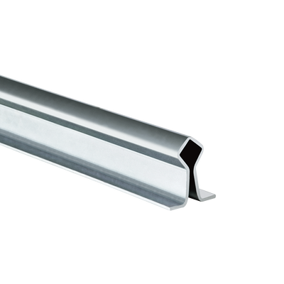 [1020-1910-001] Guía de Piso Para Ruedas Tipo V de 6m / Para Empotrar / Fabricada en Acero Galvanizado