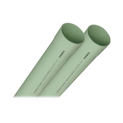 [EMTUP4] Tubo PVC Conduit pesado de 4" (100 mm) de 3mts 