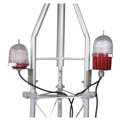 [LB-IB-DOBLE] Lámpara de Obstrucción Doble tipo L-810 (Certificada). Voltaje de operación: 110 Vca.