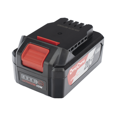 [FFB-L2040] Batería de Litio 20V 4.0Ah / Indicador LED de Carga / Diseño Deslizable / Compatible con Herramientas DONGCHENG 20V