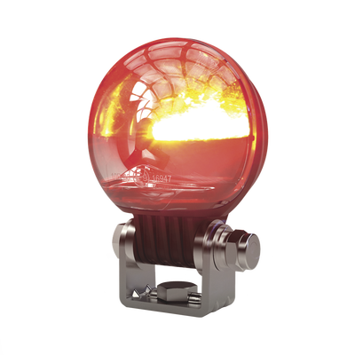 [EW2030R] Luz LED límite de arco color rojo, para zonas de trabajo en montacargas y vehiculos 