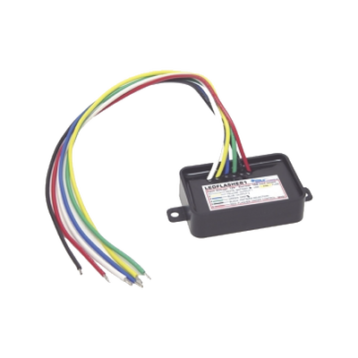 [LEDFLASHER1W] Flasher de estado sólido para selección de patrones de destello 