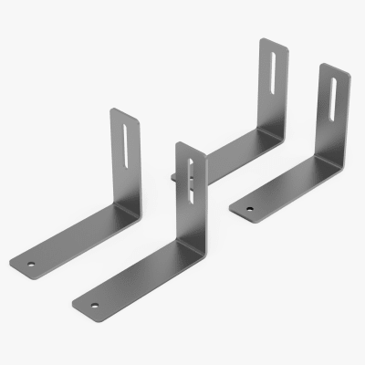 [RNRBKT-SILV] Bracket para barra de estribo ED3760BWRW o ED3772BWRW Silverado