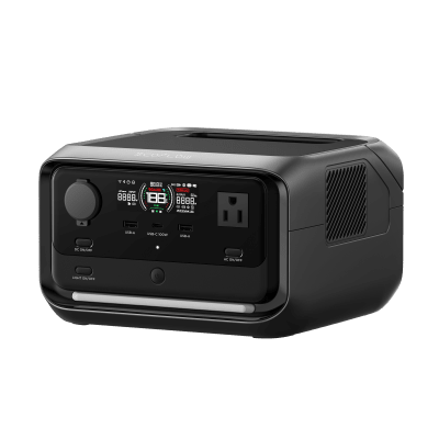 [EFR3PL] EcoFlow RIVER 3 Plus | Estación de Energía Portátil 286Wh LFP | 600W AC (X-Boost 1200W) | USB-C 100W | Carga Solar 220W Max. | WiFi & Bluetooth