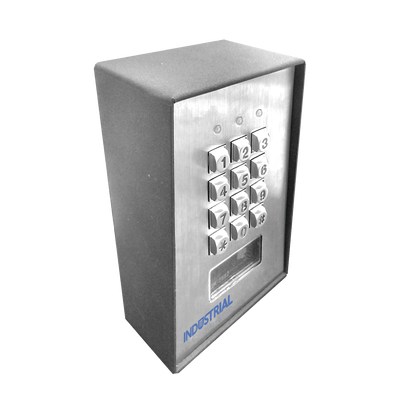 [PRO-KEYPAD-3V2] Teclado Exterior/Interior Antivandálico, 3 Relevadores, Salida Wiegand, 1200 Usuarios, Lector de Proximidad
