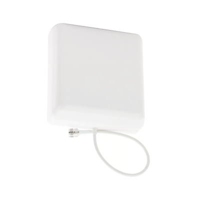 [CR-DPA-0727S-7] Antena direccional tipo Panel para interior/ Cubre 698-960 MHz, 1710-2700 MHz/ Ganancia 4-6 dBi, 8 dBi/ Conector N-Hembra/ Incluye montaje para pared.