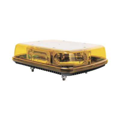 [X1665AVM] Mini Barra  con 18 Poderosos LEDs, Color Ámbar Con Montaje Fijo de Tornillos
