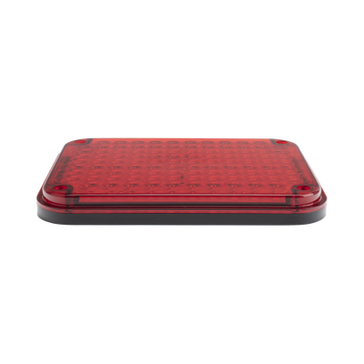 [XLTE515RV2] Luz de Advertencia de 9X7", Color Rojo, Ideal para Ambulancias