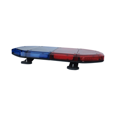 [X350RB] Mini Barra de 24 Pulgadas con 240 LED, Color Rojo/Azul Con Montaje Magnético