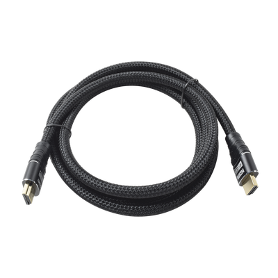 [RHDMI1.8M] Cable HDMI Ultra-Resistente Redondo de 1.8m ( 5.9 ft ) Optimizado para Resolución 4K ULTRA HD 