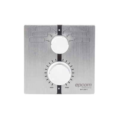 [SF-651] Control de  Volumen Remoto con Selector de Canales | Compatible con Amplificador SF2240UC - SF4240UC