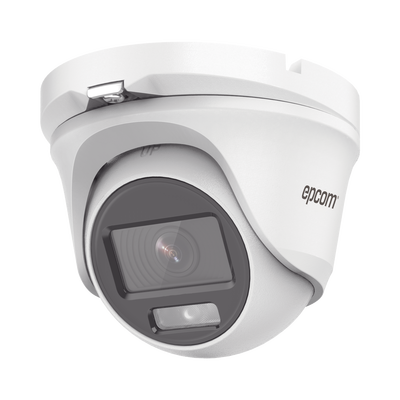 [E8-TURBO-C/A] [ColorVu] Eyeball TURBOHD 2 Megapíxel (1080p) / Lente 2.8 mm / Microfono Integrado / Imagen a Color 24/7 / METAL / Luz Blanca 20 mts / Exterior IP66 / TVI-AHD-CVI-CVBS / dWDR