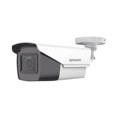 [B50-TURBO-G2ZW] Bala TURBOHD 5 Megapixel / Lente Mot. 2.7 a 13.5 mm / 40 mts IR EXIR / dWDR / TVI-AHD-CVI-CVBS / Exterior IP67  / 12 Vcc / 24 VCA