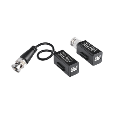 [TT-101-F-TURBO-S] Kit de Transceptores (Baluns) con TERMINALES TIPO TORNILLO, Resolución 4K, Cable flexible COAXIAL Blindado  / COAXITRON / AUDIO POR COAXITRON / Menu OSD /Conector 100% COBRE / Calidad PREMIUM