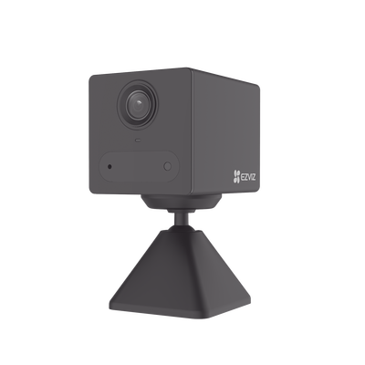 [CSCB2BK] Mini Cámara IP Inalámbrica Con Batería Recargable (Cero Cables) / 2 Megapíxel  / Uso en Interior / Grabación en la Nube / Base Magnética Para Adherirla a Superficies Metálicas