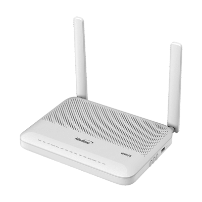 [HG6144F] ONU GPON WiFi 6, Doble Banda (2.4/5 GHz), 2 Antenas de 5 dBi, Compatible con OLT de Terceros, 4 puertos Gigabit Ethernet + 1 POTS + 1 USB + 1 CATV (RF), conector SC/APC,(Gestión WAN desde la Interfaz de la ONU)