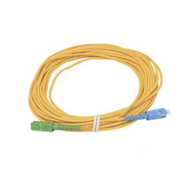 [OFC-SC/UPC-SC/APC-S-30-10] Jumper de Fibra Óptica Simplex, Monomodo, con Conectores SC/UPC-SC/APC, de 10 Metros (32.81 Pies)