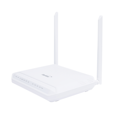 [HG6143D] ONU GPON WiFi (2.4/5 GHz), 2 Antenas de 5 dBi, Compatible con OLTs de Terceros, MIMO 2x2, 4 puertos Gigabit + 1 POTS + USB, conector SC/UPC, (Gestión WAN desde la Interfaz de la ONU)