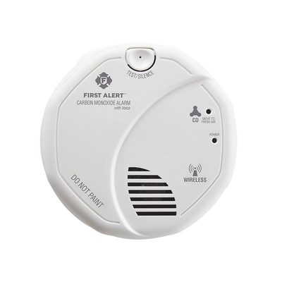 [CO511B] Alarma de monóxido de carbono (CO) interconectada inalámbricamente con voz y ubicación de la alerta