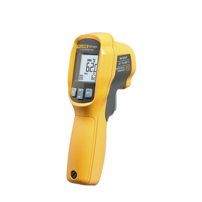 [FLUKE-62MAXESPR] Termómetro IR Para Medición de Temperatura de -30ºC a 500ºC, Con Precisión +-1.0%, y Clasificación IP54 de Resistencia al Agua y Polvo 