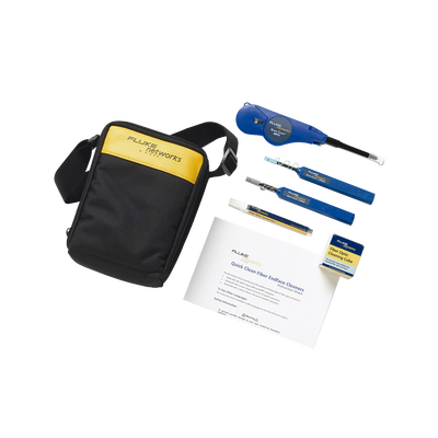 [NFC-KIT-CASE-E] Kit Avanzado de Limpieza de Fibra Óptica, Para 2150 Procesos de Limpieza