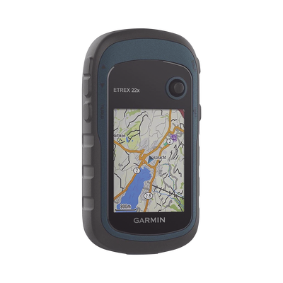 [10-02256-00] GPS Portátil eTrex 22 para Actividades al Aire Libre / Pantalla TFT Transflectiva de 2.2 Pulgadas / Resolución 240 x 320 Píxeles / 8 GB de Memoria / Mapas Preinstalados de Europa / Resistencia al Agua IPX7 / Compatible con microSD / Batería AA