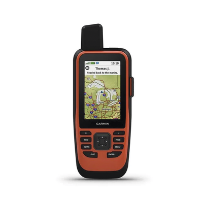 [10-02236-00] GPS Portátil GPSMAP® 86i / Pantalla TFT Transflectiva de 3" / Resolución 240 x 400 píxeles / Batería de Ion Litio con Autonomía de 35 Horas / Memoria de 16 GB / Compatible con NMEA 0183 y microUSB / Brújula electrónica de 3 ejes / IPX7 / MIL-STD-8