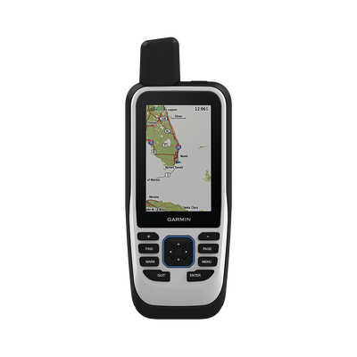 [10-02235-00] GPS portátil GPSMAP 86s con mapa base precargado, incluye batería interna recargable.