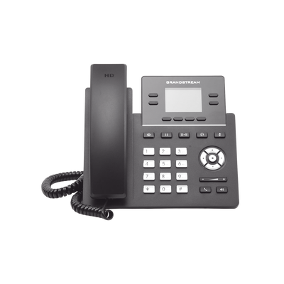 [GRP-2612P] Teléfono IP Grado Operador, 4 líneas SIP, pantalla a color 2.4", PoE, codec Opus, IPV4/IPV6 con gestión en la nube GDMS