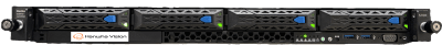 [WRR-P-E201L-80TB] NVR Wisenet WAVE basada en Ubuntu Linux / Montable en Rack 1U / Incluye 1 licencia WAVE-PRO-04 / 470 Mbps throughput / Incluye 80 TB para almacenamiento