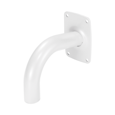 [SBP-300WMW] Montaje de pared color blanco tipo cuello de ganzo para camaras tipo domo, Multisensor y PTZ Hanwha.