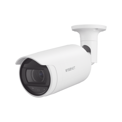 [AN-OL6082R] Cámara IP Tipo Bala Antivandálica 2 Megapíxel / Lente 3.3 a 10.3 mm / IR 30M / WDR 120db / IP66 / H.265 & WiseStream / Modo pasillo