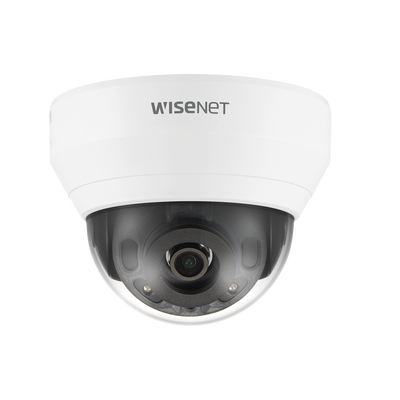 [QND-6022R] Cámara IP Tipo Domo Interior 2 Megapíxel / Lente 4mm / IR 20M / WDR 120db / H.265 & WiseStream / Micrófono Interconstruido