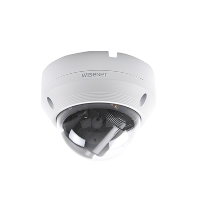 [QNV-6082R] Cámara IP Tipo Domo Antivandálico 2 Megapíxel / Lente Motorizado 3.2-10mm / IR 30M / WDR 120db / Exterior IP66 / H.265 & WiseStream / Entrada de audio