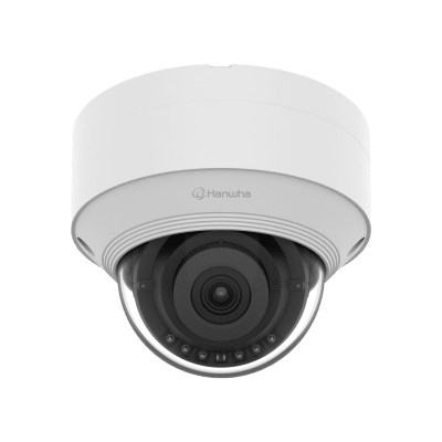 [QNV-C8013R] Cámara IP Tipo domo Antivandálica 5 Megapíxel / Lente fijo 3mm / IR 25M / WDR 120db / IP66 / H.265 & WiseStream / Inteligencia Artificial Deteccion de Personas y vehiculos