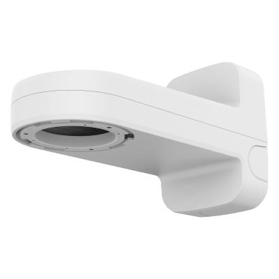 [SBP-250WMW] Adaptador de pared o poste compatible con camaras tipo Domo y PTZ Hanwha