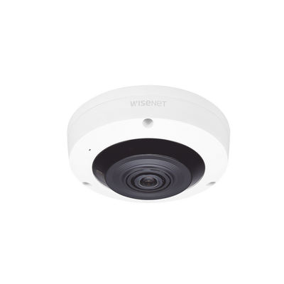 [XNF-8010RW]  Fisheye IP Interior 6 Megapixel / WDR 120dB / IR 15m / PTZ Digital 8X / Video Analíticos Avanzados / Entrada y Salida de Audio y Alarma / Color Blanco