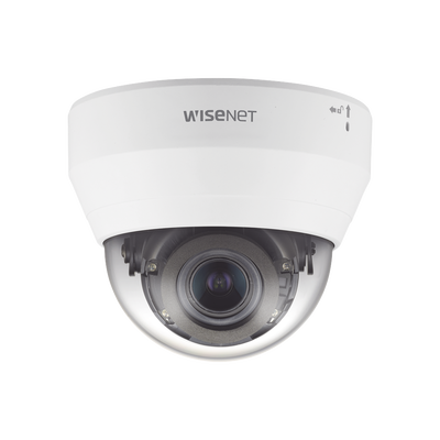 [QND-6082R1] Cámara IP Tipo Domo Interior 2 Megapíxel / Lente Varifocal 3.2-10mm / IR 20M / WDR 120db / H.265 & WiseStream 
