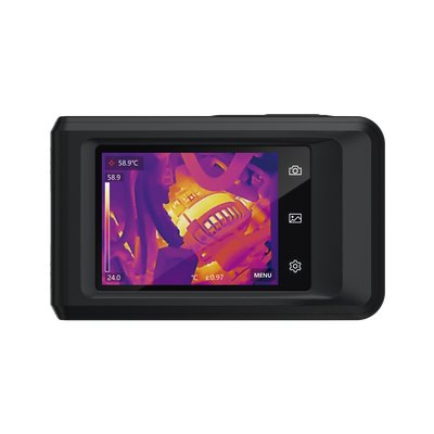 [HM-TP42-3AQF/W-POCKET2] Pocket2 - Cámara Termográfica de Bolsillo / Pantalla Táctil 3.5" / Resolución IR 256 x 192 y Visual 8MP / Rango de -20°C a 400°C / SuperIR / Wi-Fi y Bluetooth / Memoria 16GB